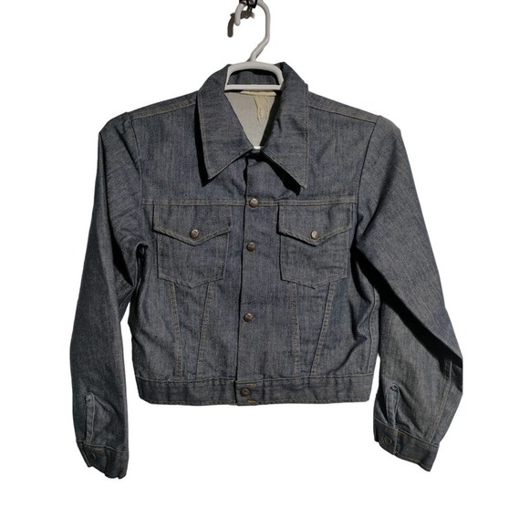 Montgomery Ward Other - Montgomery Ward VINTAGE 1970's -1980's blue jean trucker jacket men medium-Large